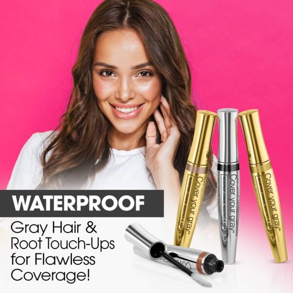 Cover Your Gray WaterProof Brush In Dark Brown **NEW** - Image 5