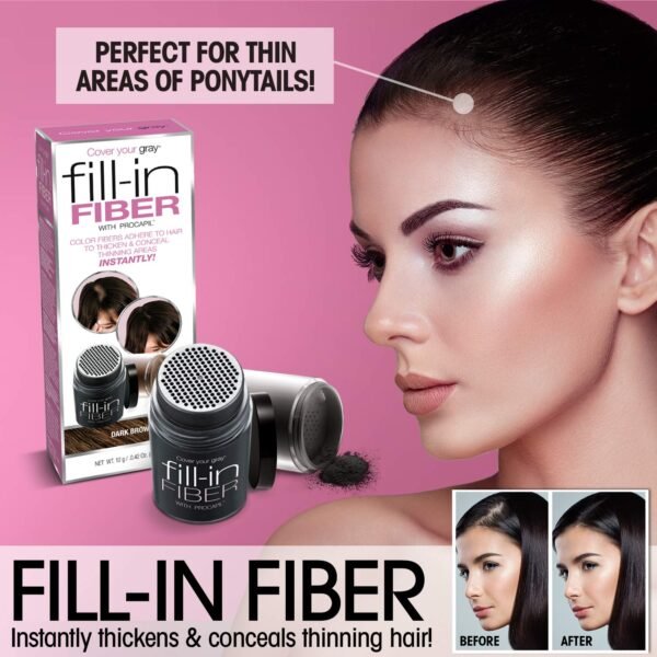 Cover Your Gray WaterProof Brush In Dark Brown **NEW** - Image 7