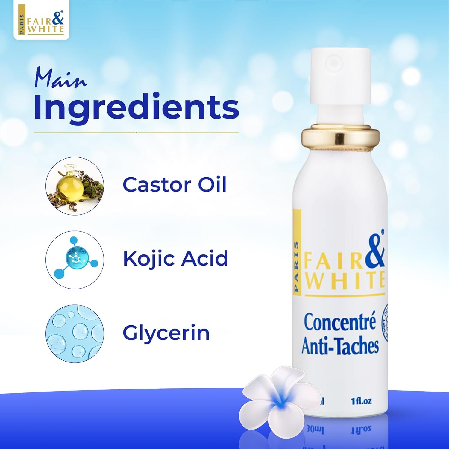 Fair & White Anti Dark Spot Remover Spray 1oz - Image 8