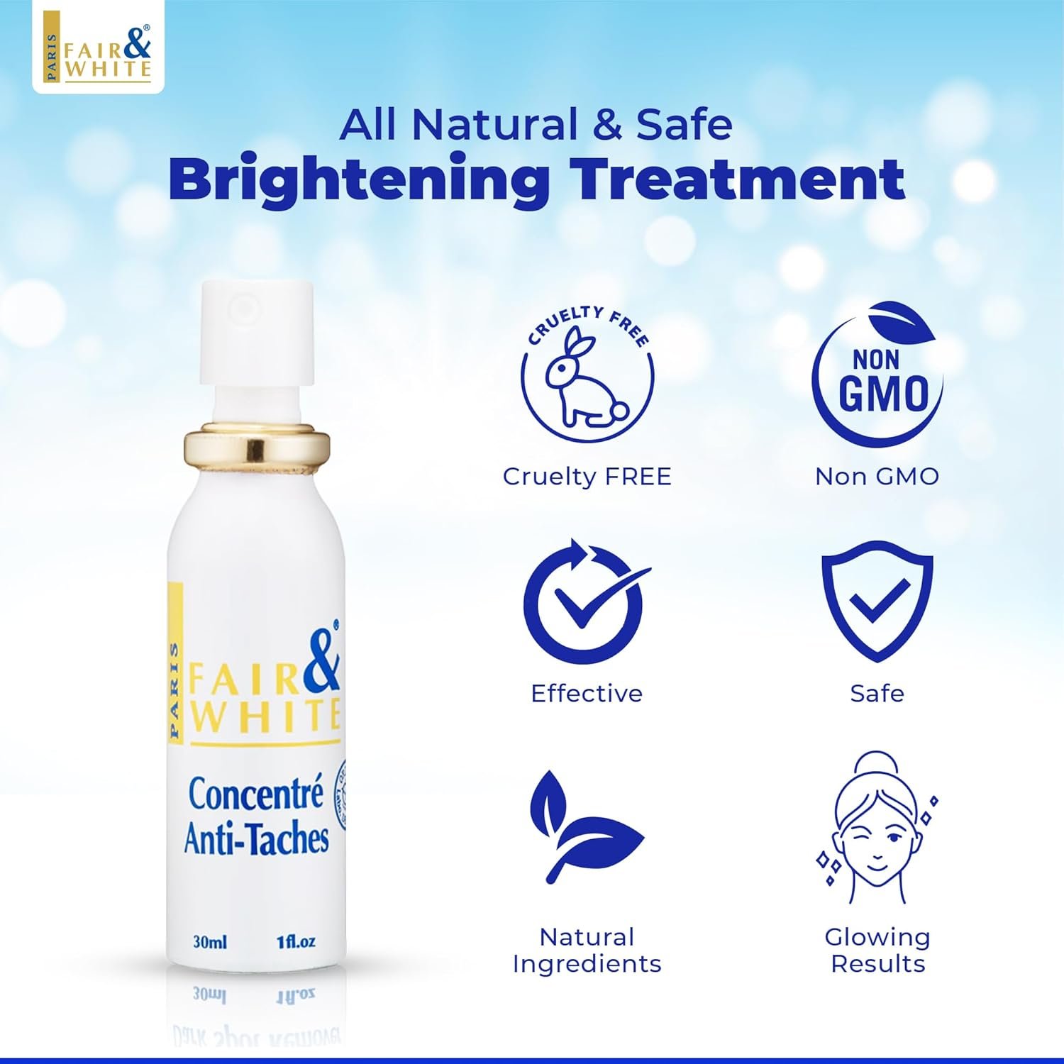 Fair & White Anti Dark Spot Remover Spray 1oz - Image 6