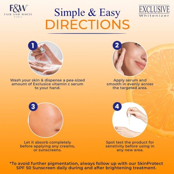 Fair & White Exclusive Serum - Image 6