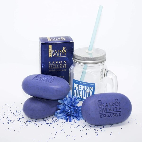Fair & White Exclusive Soap 200g Blue - Image 8