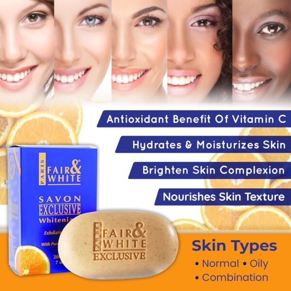 Fair & White Exclusive Vit C Soap 200g - Image 4