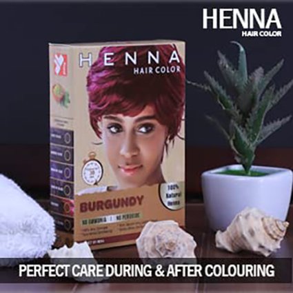 Henna Dye Burgundy 3.6