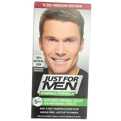 JFM-H35 Hair Col NatURAL Medium Brown - Image 5