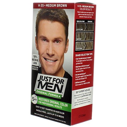 JFM-H35 Hair Col NatURAL Medium Brown - Image 4