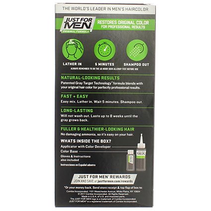 JFM-H55 Hair Col Natural Real Black - Image 3