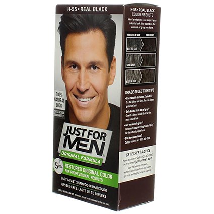 JFM-H55 Hair Col Natural Real Black - Image 4