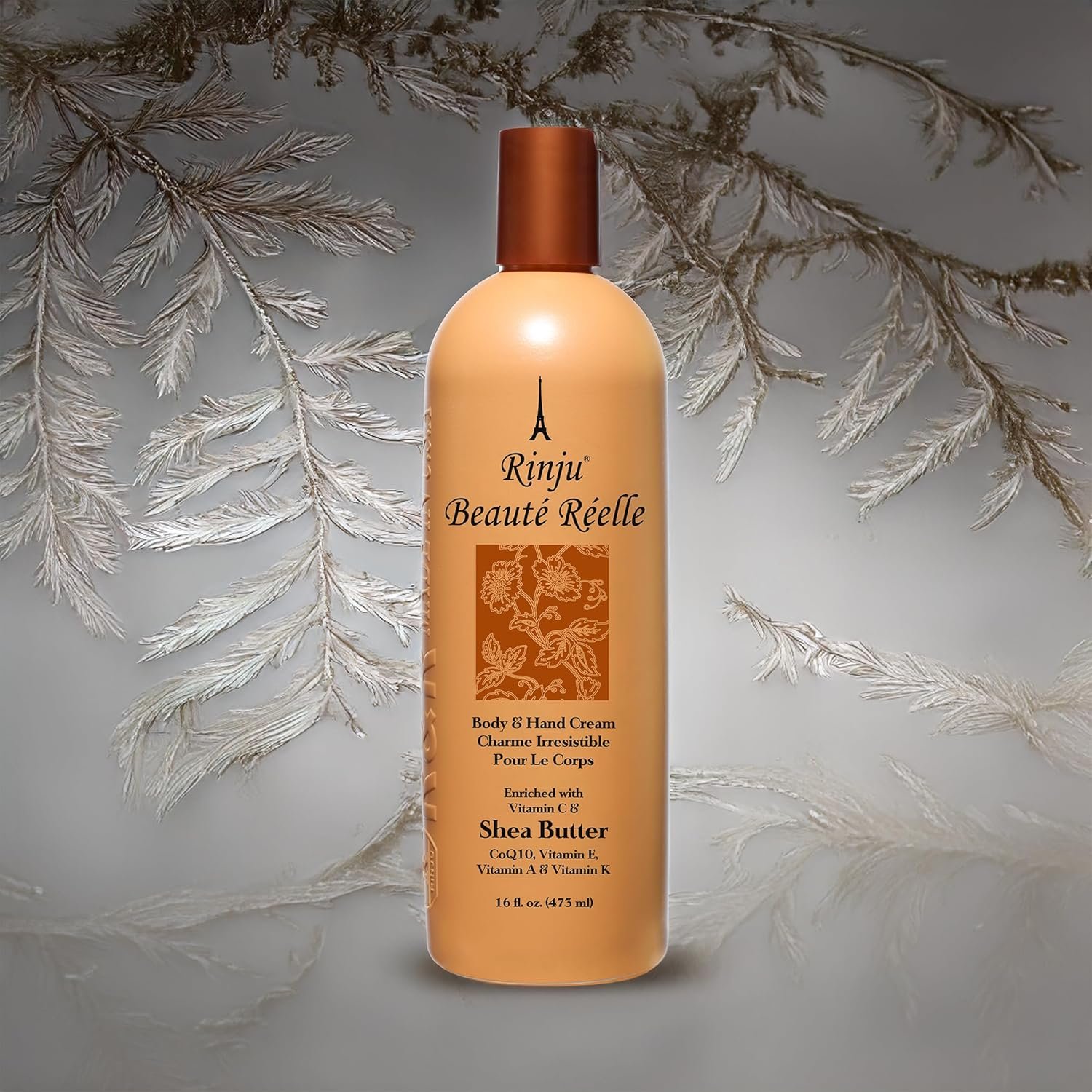 Rinju Hand & Body Lotion Brown 16oz - Image 3