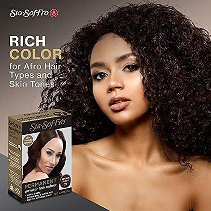Sta Sof Fro Powder Dye Brown Black New Formula 8grm - Image 4